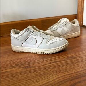 Nike Cream and White Sneakers